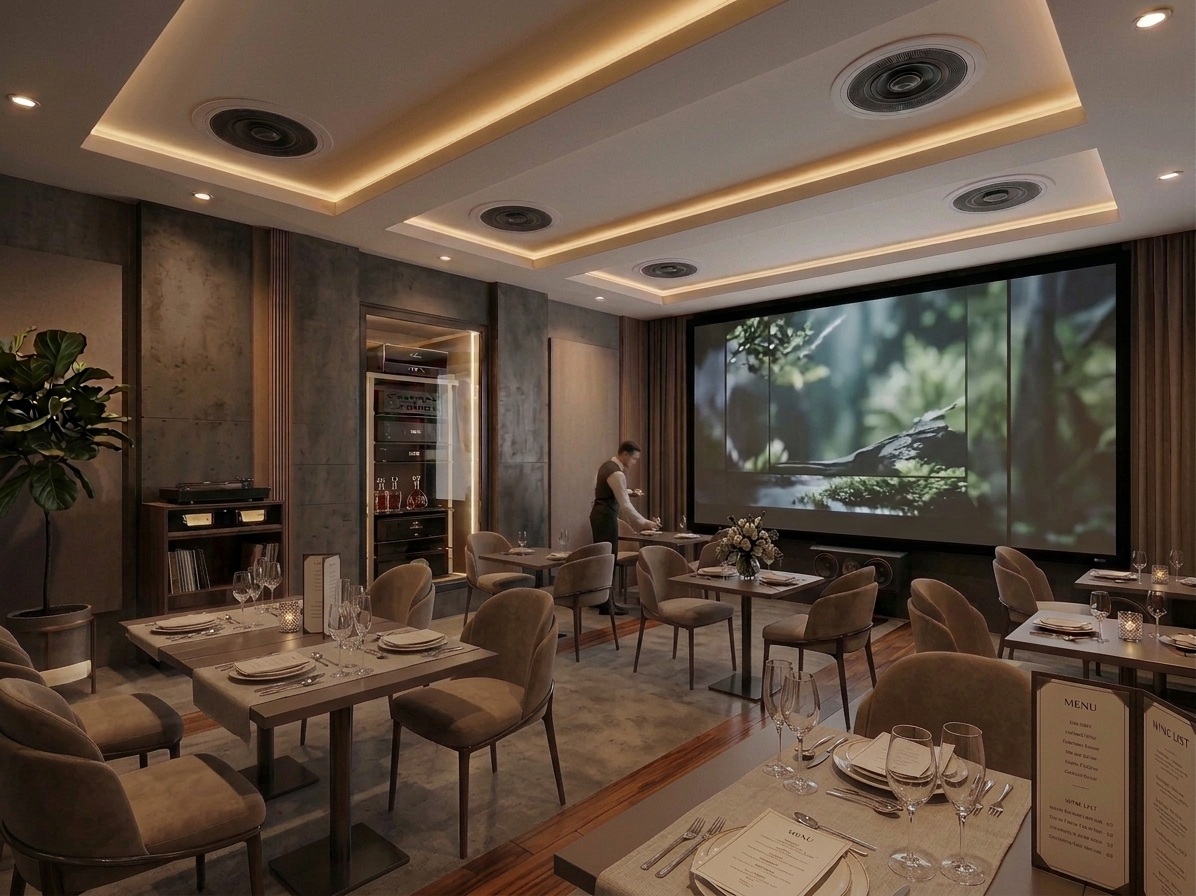 In-Ceiling Commercial Speakers